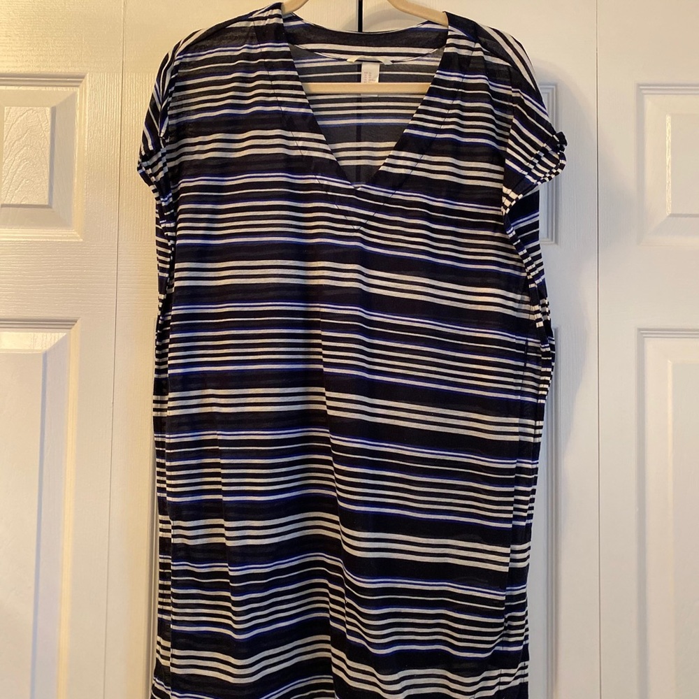 H&M Striped Coverup